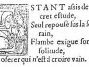 Century I, Quatrain 1: 1555 Lyon Bonhomme edition