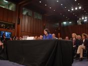 Sonia Sotomayor on the first day of confirmation hearings on July 13, 2009.