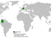 Legality of Euthanasia throughout the world