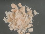 A pile of crack cocaine ‘rocks’