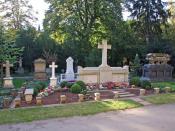 Metzler Familien-Grabstelle auf dem Hauptfriedhof in Ffm