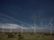 English: Wind Turbines located outside of Palm Springs, CA