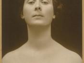 English: Portrait of Isadora Duncan.