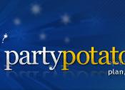 English: An Event Management company, www.partypotato.com wanted to launch a web portal and thus rbwebservices.in designed their logo.