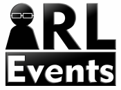 English: This is an official logo for IRL Event Management Inc. (dba: IRL Events).