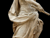 Sculpture of Julius Caesar by 17th century French sculptor Nicolas Coustou.