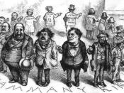 English: Boss Tweed and the Tammany Ring, caricatured by Thomas Nast.