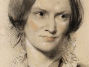 English: Charlotte Brontë, chalk, 1850. Colour closer to NPG version than CBRichmond.jpg