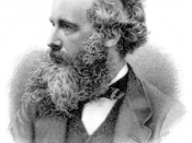 Engraving of James Clerk Maxwell by G. J. Stodart from a photograph by Fergus of Greenack