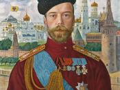 Nicholas II, the last emperor of Russia.
