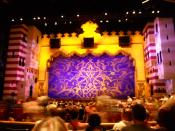 English: The inside of the Hyperion Theater at Disney's California Adventure park, where the show 