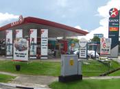 Caltex service station in Singapore