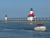 English: Lighthouse of Benton Harbor and St. Joseph Deutsch: Leuchtturm von Benton Harbor und St. Joseph