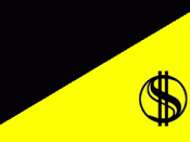 Flag representing anarcho-capitalism.