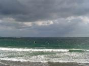 Kite Surfing, Quilty, County Clare, Ireland