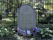 President Teddy Roosevelt's (and wife Edith's) Grave