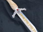 English: Replica of a Viking Dagger by Sid Birt