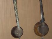 Rebab, Turkish musical instrument; Mevlâna mausoleum; Konya, Turkey