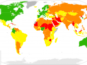Human Trafficking In Persons Report Map, 2009.
