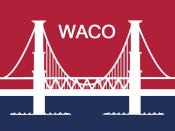 English: Flag of Waco, Texas