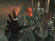 Sauron in Peter Jackson's The Lord of the Rings: The Fellowship of the Ring.