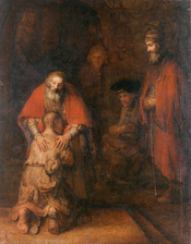 Rembrandt, The Return of the Prodigal Son, 1662–1669 (Hermitage Museum, St Petersburg)