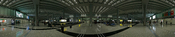 English: 300 degree indoor panorama of baggage claim area at Hong Kong International Airport near midnight. Français : Panorama sur 300 degrés de l'intérieur la zone de récupération des bagages de l'aéroport international de Hong Kong vers minuit. 中文: 香港國