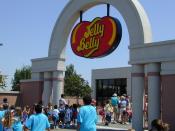 Entrance to the Jelly Belly Factory Tour