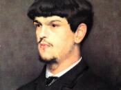 French composer Claude Debussy (1862-1918)