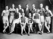 Georgetown varsity track team, ca. 1910