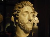 English: Bust of the in the (Museum of Art History) in , Austria. Română: Bustul Imparatului Commodus.