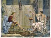 Aristotle tutoring Alexander