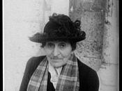Alice B. Toklas (1877–1967) photographed by Carl Van Vechten, October 8, 1949. Toklas was the lifelong companion of Gertrude Stein.