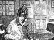 English: Miss Havisham and Pip, in an illustration for the Household Edition of Dickens's Great Expectations.