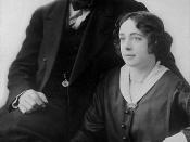 Harry Houdini and his wife Beatrice