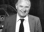 Hans Von Ohain. Lab Chief Scientist in the 70's. Inventor of the first jet engine.