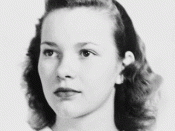 English: Early portrait photograph of former United States First Lady Rosalynn Carter at about age 17.