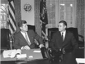 President John F. Kennedy and McNamara, 1962