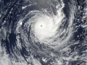 Tropical Cyclone Wilma off Fiji