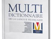 Fifth edition of the Multidictionnaire de la langue française.