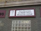 English: Burnstein Community Health Clinic, a free clinic in Pontiac, Michigan, United States