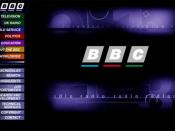 BBC website as it appeared in 1997