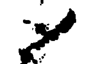 The shadow picture of Okinawa Prefecture (periphery of the Okinawa Island), Japan