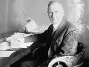 English: Senator Ralph H. Cameron of Arizona (c. 1921)