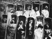 This photograph is usually presented as showing Communards killed in 1871.