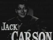 Cropped screenshot of Jack Carson from the film Mildred Pierce