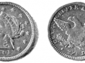 English: Clark gruber denver two and a half dollar gold coin
