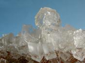 Halit crystals, also Salt crystals Français : Blocs de Halite, également appelée cristal de sel (chlorure de sodium). Fotograf: Walter J. Pilsak Copyright Status: GNU Freie Dokumentationslizenz