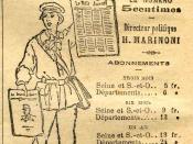 English: Advertisement for Le Petit Journal Français : Le Petit Journal (quotidien français) annonce 5 millions de lecteurs en 1899