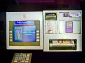 English: Siam Commercial Bank Automatic teller machine, Thailand -- note the receipt. Deutsch: Geldautomat der Siam Commercial Bank, Thailand